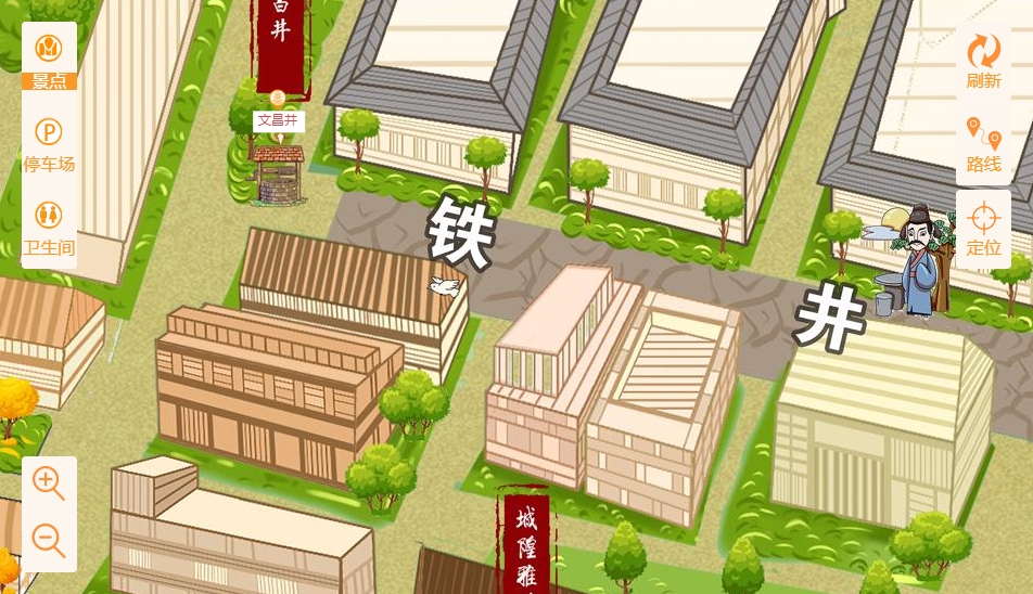 洛浦智慧景区：手绘地图与语音导览的完美融合